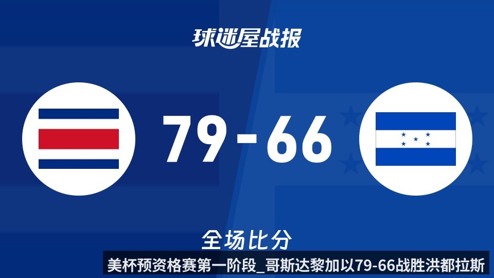 美杯预资格赛第一阶段_哥斯达黎加以79-66战胜洪都拉斯（kaiyun）